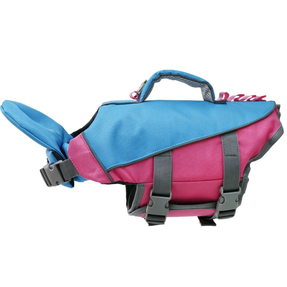 AquaPaw Life Jacket - Reflective Stripes Pink