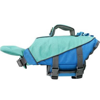 AquaPaw Life Jacket - Reflective Stripes Blue