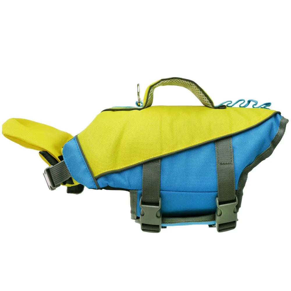 AquaPaw Life Jacket - Reflective Stripes Yellow