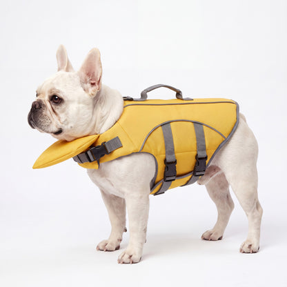 AquaPaw Life Jacket - Reflective Stripes Yellow